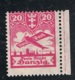 1924 Juni Danzig Flugpost Mi DA 203 Sn DA C27 Yt DA PA21 AFA DA 213 Pol DA 197 Xx Geprüft Gruber BPP - Sonstige & Ohne Zuordnung