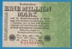 DEUTSCHES REICH 1 Million Mark	09.08.1923	SERIE Y.01869463 P# 101 - 1 Million Mark