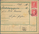 Beleg 1916,2x 15 H. Kaiser Auf Postanweisung  Mit Rs. Postablagestempel *Lechen B. Reibnig* (Michel: 190(2))" - Other & Unclassified