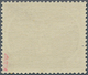 ** 1945, Feldpostpäckchen-Zulassungsmarke Mit Kopfstehendem Aufdruck, Gez.,postfrisch, Sign. Kübler, Mi.320.- (Michel: 4 - Occupation 1938-45