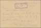 Beleg 1945,3.9., 6 Pf. Hitler GA-Karte, Bedarfskarte überklebt Mit Gedrucktem Zettel "5" Geändert  Hs. In "6", Dazu L2"G - Sonstige & Ohne Zuordnung