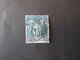 STAMPS FRANCE 1876-1878 SAGE 2 TIPO YVERT N. 90 - 1876-1898 Sage (Type II)