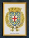 CPA.doullens.SOMME.BLASON.ARMOIRIES. ECUSSON - Doullens