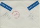 Canada - Airmail. Registered Cover Sent To Denmark 1986.. H-1592 - Einschreibemarken