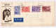 Indien / India, 2 FDC Independance Mi 211-14 (folded Left) And Indipex Mi580-82; 4340 - Covers & Documents