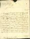 France 1664 - Lettre Avec Courrier Particulaire 10/12/1664 De Paris Pour Angers Taxe "3" (7G34626)DC2605 - ....-1700: Precursori