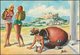 Comic - Diogenes - Instead Of One, I've Found Two, C.1980s - Toumbis Postcard - Humour