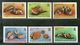 Turks & Caicos Islands 1980 Sea Shells Cowrie Marine Life  Sc 434-39 MNH # 2328 - Coneshells