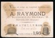 CHROMO A.RAYMOND BOULEVARD DU HAINAUT BRUXELLES  CHAPELLERIE 10 X 7 CM   2 SCANS - Autres & Non Classés
