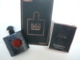 YVES SAINT LAURENT :" BLACK OPIUM" MINI 7,5  ML EDP + CARTE  LIRE ET VOIR!! - Miniatures Womens' Fragrances (in Box)