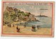 Dinard-Saint Malo, Image Offerte Par Les MAGASINS DE LA PLACE CLICHY Horaire 1893 Des Trains Au Verso (PPP17855) - Autres & Non Classés