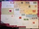 LOT 50 LETTERS AND DOCUMENTS. WORLDWIDE - Mezclas (max 999 Sellos)