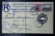 South Africa: Registered Cover WINBURG -> Germany  R6 B 152 * 95 Mm Uprated - Brieven En Documenten