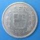 Suisse, 5 Francs Tête De Berger, 1931 B, TTB - Autres & Non Classés