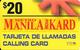 -CARTE-PREPAYEE-USA-20$-VTI.MANILA METRO-1/03/99- PHONE CARD- -Plastic Fin-BE - Autres & Non Classés