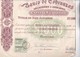 BANCO DE COBRANZAS LOCACIONES Y ANTICIPOS DIEZ ACCIONES AÑO 1919 URUGUAY ACCION ACTION - BLEUP - Banque & Assurance