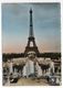 PARIS--1956--EMA  Souvenir Du Sommet De La Tour Eiffel Sur Cpsm 15 X 10  Tour Eiffel--* 08 - Machine N° K 0981 - Freistempel