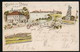 AK/CP Litho  Plön  Hotel Zur Post    Gel/circ. 1896   Erhaltung/Cond. 2  Nr. 00733 - Ploen