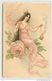 N°11098 - Carte Fantaisie - Femme Rose Et Encens - Frauen