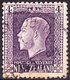 NEW ZEALAND 1926 KGV 4d Deep Purple SG422g FU - Gebruikt