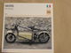 SOCOVEL Moto Electrique  France 1941 Moto Fiche Descriptive Motocyclette Motos Motorcycle Motocyclette - Autres & Non Classés