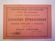 GP 2019 - 663  TOULOUSE  Cours Municipaux De LANGUES ETRANGERES  :  CARTE D'Entrée  1906   XXXX - Unclassified