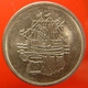 KB313-3 - VAN NELLE - Rotterdam - WM 22.5mm - Coffee Machine Token - Schip Boot Schiff Boat Ship Démarrage - Professionnels/De Société