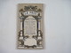 Calandrier Publicitaire 1920 Assurance LA PAIX TBE - Petit Format : 1901-20