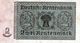 Billet De 2 Rentenmark Le 30-janvier 1937 - 2 Rentenmark