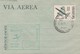 AEROGRAMME. VUELO INAGURAL AVIANCA BOGOTA BUENOS AIRES AÑO 1964 BANDELETA PARLANTE - BLEUP - Enteros Postales