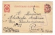 RUSSIE  /  ENTIER  POSTAL  3 Roubles Rouge ( En Partance De ODESSA , En 1915 ) , Avec Cachet Spécial " N° 265 " - Rusia