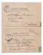 CPA - COUPLE / VOYAGE DE NOCE- 4 CARTES - Noces