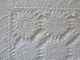 JETE DE LIT COUVRE LIT AMERICAIN CROCHET BLANC Début XXe USA ETATS-UNIS - Sabanas/Cubrecamas