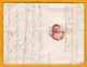 1737 Précurseur 18e Siècle - Marque Postale Manuscrite D'Marseille Sur Lettre Pliée Avec Corresp Vers Gap, Hautes Alpes - 1701-1800: Précurseurs XVIII
