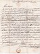 1737 Précurseur 18e Siècle - Marque Postale Manuscrite D'Marseille Sur Lettre Pliée Avec Corresp Vers Gap, Hautes Alpes - 1701-1800: Précurseurs XVIII