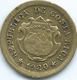 Costa Rica - 5 Centimos - 1920 - KM151 - Brass Coin - Costa Rica