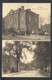 +++ CPA - TUBIZE - Double Vue - Ecole Communale De Filles - Chaussée De Mons - Carte Animée   // - Tubize