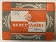 EMPTY  TOBACCO  BOX    CIGARETTES  NDH  NERETVANSKI  DUHAN   CROATIA WWII.  HRVATSKI DRZAVNI MONOPOL - Schnupftabakdosen (leer)