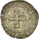 Monnaie, France, Charles VI, Demi Blanc Guénar, Paris, TB, Billon - 1380-1422 Charles VI The Beloved