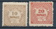 Griechenland Provinz Heraklion Nr. 2-3 * (Michel 20,-- € ) - Local Post Stamps