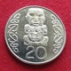 New Zealand 20 Cents 2002 KM# 118  Nova Zelandia Nuova Zelanda Nouvelle Zelande - Nouvelle-Zélande