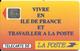 CARTE-PUBLIC-F136 B.540-50U-SC5an-Trou 6-12/90-LA POSTE-5 Imp 21704-UTILISE-TBE - 1990