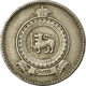 Monnaie, Ceylon, Elizabeth II, 25 Cents, 1963, TB+, Copper-nickel, KM:131 - Sri Lanka