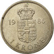 Monnaie, Danemark, Margrethe II, Krone, 1986, Copenhagen, TTB, Copper-nickel - Danemark