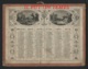 CALENDRIER DE 1865 - SUPERBE - Petit Format : ...-1900