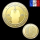 1 Pièce Plaquée OR ( GOLD Plated Coin ) - Bitcoin Anonymous BTC ( Ref 1 ) - Other & Unclassified