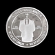 1 Pièce Plaquée ARGENT ( SILVER Plated Coin ) - Bitcoin Anonymous BTC ( Ref 2 ) - Other & Unclassified