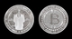 1 Pièce Plaquée ARGENT ( SILVER Plated Coin ) - Bitcoin Anonymous BTC ( Ref 2 ) - Other & Unclassified