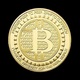 1 Pièce Plaquée OR ( GOLD Plated Coin ) - Bitcoin Anonymous BTC ( Ref 3 ) - Other & Unclassified