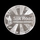 1 Pièce Plaquée ARGENT ( SILVER Plated Coin ) - Bitcoin Anonymous Silk Road BTC - Other & Unclassified